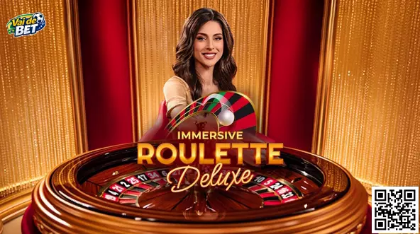 Mesa Immersive Roulette ao vivo
