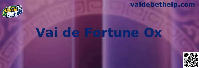 Interface ilustrativa do jogo Vai de Fortune Ox