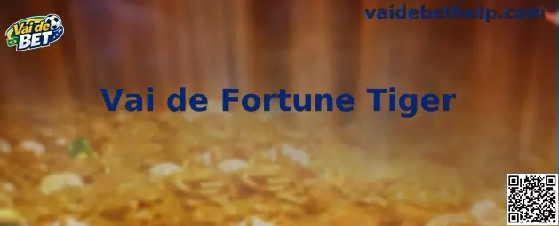 Interface demonstrativa do jogo Vai de Fortune Tiger